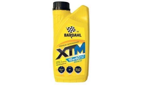 Масло моторное Bardahl XTM Multi-Fleet 15w40, минеральное, API SJ/SH-4, ACEA E7, универсальное, 1л, арт. 36881