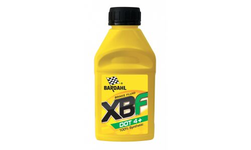 Жидкость тормозная Bardahl Brake Fluid XBF, DOT 4+ Class 6, 450мл, арт. 5912