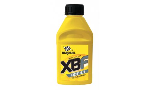 Жидкость тормозная Bardahl Brake Fluid XBF, DOT 5.1, 450мл, арт. арт. 5915