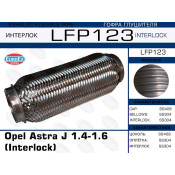 Гофра глушителя Euroex, Interlock, для Opel Astra J, арт. LFP123