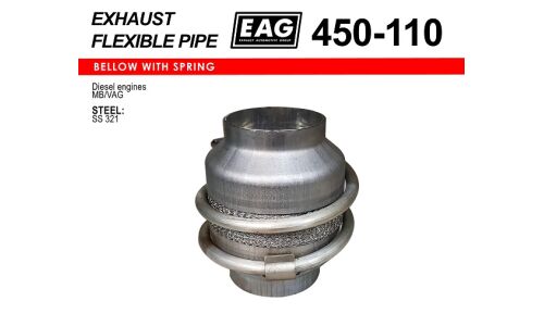Сильфон выхлопной трубы EAG, арт. 450-110