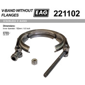 Хомут V-Band 102мм/4.0' SS304 EAG, арт. 221102