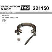 Хомут V-Band 50мм/2.0' SS304 EAG, арт. 221150