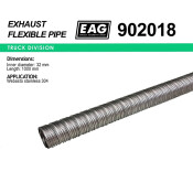 Металлорукав автономного отобителя нерж. 304 32х1000 EAG, арт. 902018