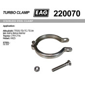 Хомут турбины Mitsubishi TF035/TD/TC/TE-04, IHI RHF4/RHV4/RHF4V, Toyota CT9/CT16, Holset HX25 SS304 EAG EAG, арт. 220070