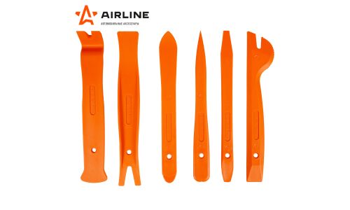 Набор съемников пистонов обшивки салона 6пр. Блистер AIRLINE, арт. AT-CR-05