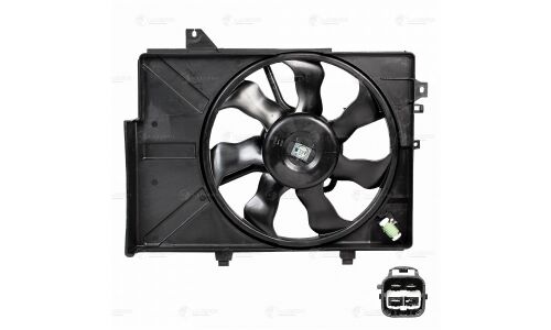 Э/вентилятор охл. Luzar, арт. LFK 0808