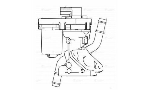 Клапан рециркуляции отработанных газов Luzar, арт. LVEG 1004