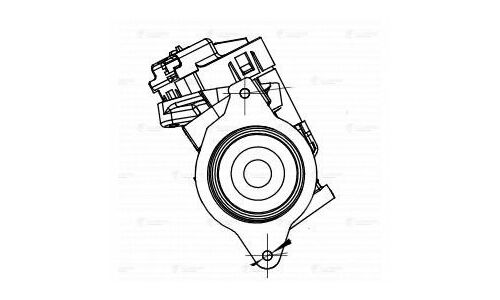 Клапан EGR (рециркуляции выхл. газов) Luzar, арт. LVEG 1011