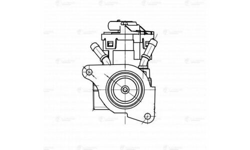 Клапан EGR (рециркуляции выхл. газов) Luzar, арт. LVEG 2601