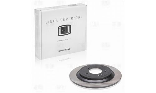 Диск тормозной Trialli, задний, арт. DF 0733s