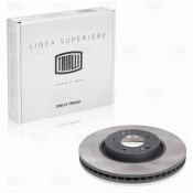 Диск тормозной Trialli, передний, арт. DF 0844s