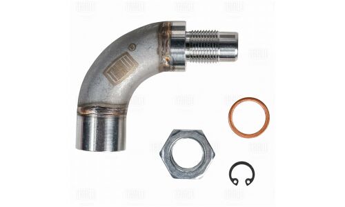 Эмулятор (обманка) датч. кислорода с керам. миникат-ом угловой c адаптерами перемен. сеч. Trialli, арт. EMC 0091