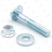 Комплект болта регулировочного (эксцентрика) JIKIU BBK22001, для Nissan/Renault (OEM 54588-EN02B_KIT, 54588-JG00A_KIT, 55226-EN10A_KIT, 55226-EN10B_KIT, 55226-EN10B_KIT) (+гайка, шайба)
