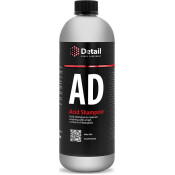 Автошампунь Detail Acid Shampoo (AD), кислотный, для ручной мойки, бутылка 1л, арт. DT-0325
