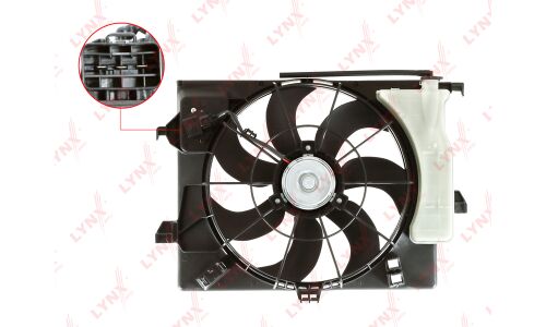 Вентилятор охлаждения радиатора LYNXauto, арт. RF-1560