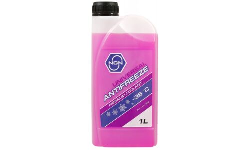 Антифриз NGN Universal Antifreeze, G12++, фиолетовый, -36°C, 1л, арт. V172485631