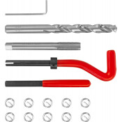 Набор для восстановления резьбы M10x1.0, 15 предметов Thorvik, арт. TRIS101