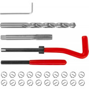 Набор для восстановления резьбы M8x1.25, 25 предметов Thorvik, арт. TRIS8125