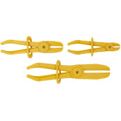 Набор пластиковых зажимов для резиновых шлангов и патрубков, 3-57 мм, 3 предмета Thorvik, арт. HCS3