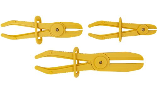 Набор пластиковых зажимов для резиновых шлангов и патрубков, 3-57 мм, 3 предмета Thorvik, арт. HCS3