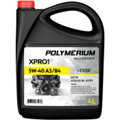 XPRO1 5w40 A3/B4 4L Polymerium, арт. plmx15404