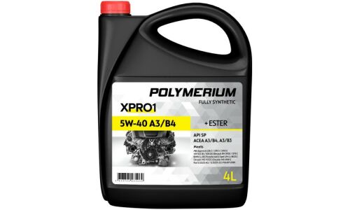 XPRO1 5w40 A3/B4 4L Polymerium, арт. plmx15404