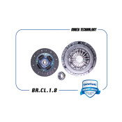 Комплект сцепления Brave (корзина, диск, выжимной подшипник), арт. BR.CL.1.8