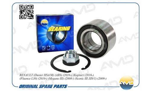 Подшипник ступицы (с магнит. кольцом ABS) | перед прав/лев AMD, арт. AMD.BER77