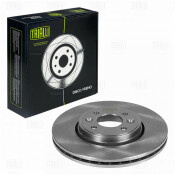 Диск тормозной Trialli, передний, арт. DF 095105