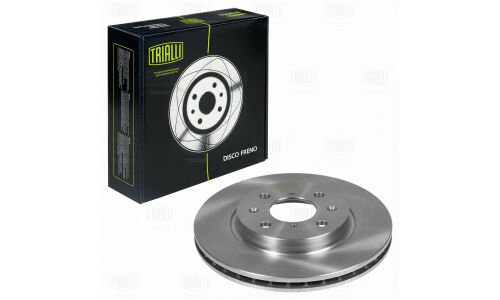 Диск тормозной Trialli, передний, арт. DF 240108