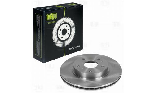 Диск тормозной Trialli, передний, арт. DF 240103