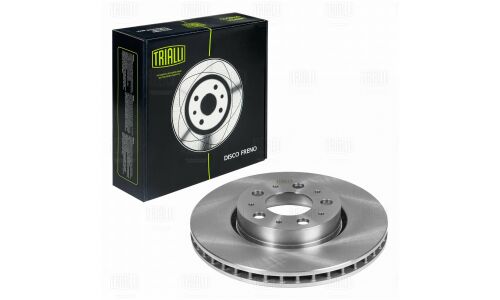 Диск тормозной Trialli, передний, арт. DF 106205