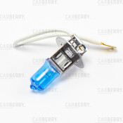 Лампа галогенная Carberry Power Light H3 (PK22s, T12), 12В, 55Вт, 4000К, 1 шт, арт. 31CA12PL