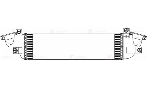 Радиатор интеркулера) для а/м Mitsubishi L200 (15-)/Pajero Sport (15-) 2.4D Luzar, арт. LRIC 1149