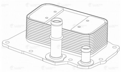 Радиатор масляный Luzar, арт. LOc 1755