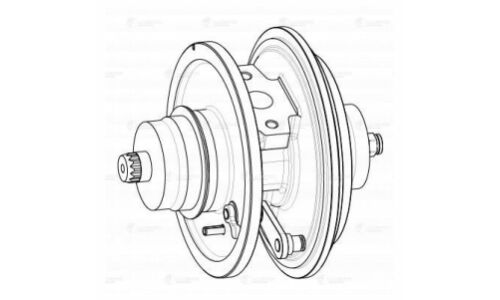 Турбокомпрессор б/корп. (картридж) для а/м ГАЗель Next Cummins ISF2.8 E-5 (BV45) Luzar, арт. LAT 5030