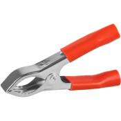 Зажим (крокодил) пусковых проводов Arnezi, 75мм, красная изолированная ручка, арт. A0101002