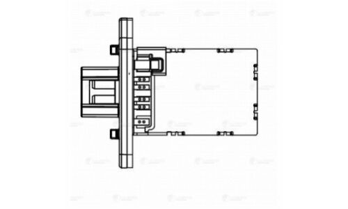Резистор э/вент. отопителя Luzar, арт. LFR 1495