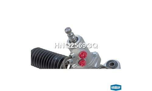 Рулевая рейка с тягами гидравлическая (HYUNDAI Santa Fe II 2006-2012, вход/выход М14/М16) Krauf, арт. HNQ2569GQ