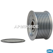 Шкив генератора Krauf с обгонной муфтой, арт. APM8068DE