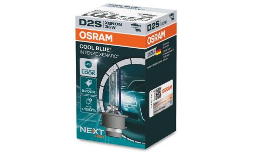 Лампа ксеноновая Osram Xenarc Cool Blue Intense D2S (P32d-2), 85В, 35Вт, 6200К, 1 шт, арт. 66240CBN