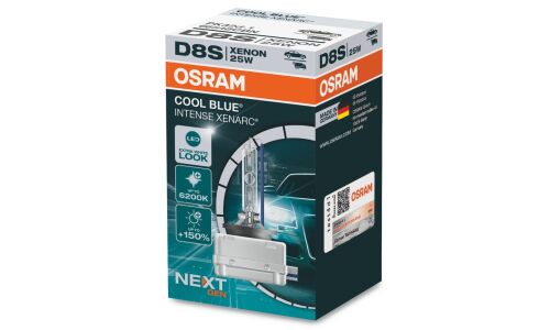 Лампа ксеноновая Osram Cool Blue Intense Xenarc (Next Gen) D8S (PK32d-1), 42В, 25Вт, 6200К, 1 шт, арт. 66548CBN