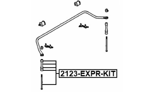 Стойка стабилизатора (линк) Febest, задняя, арт. 2123-EXPR-KIT