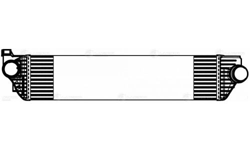 Радиатор интеркулера Luzar, арт. LRIC 0967