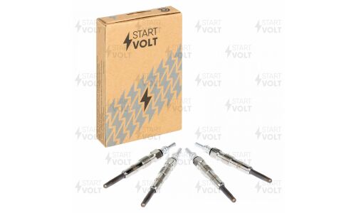 Свечи накаливания Startvolt, компелкт из 4 шт, для VAG Transporter T4 (96-) 2.5D, арт. GLSP 503