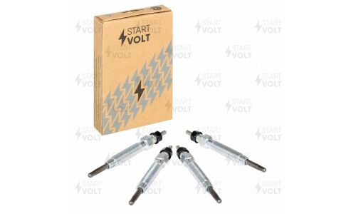 Свеча накаливания Startvolt, для Hyundai Porter H-1 (4D56 2.5D), комплект 4 шт, арт. GLSP 515