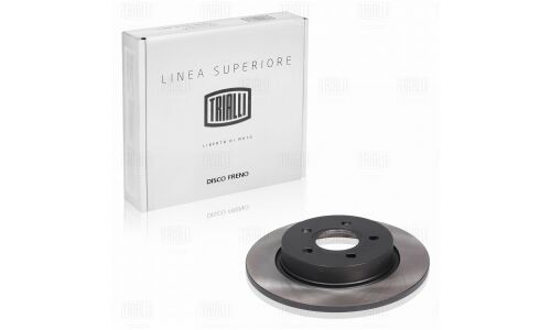 Диск тормозной Trialli, задний, правый/левый, для Ford Focus, 1 шт, арт. DF 1063s