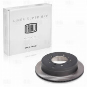 Диск тормозной Trialli, задний, правый/левый, для Toyota Land Cruiser, 1 шт, арт. DF 1901s