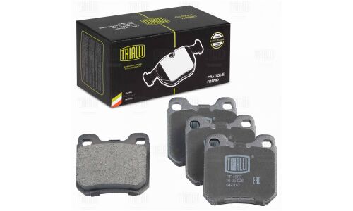 Колодки тормозные дисковые Trialli, задние, комплект на ось (4 шт), арт. PF 4083